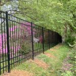 Aluminum fence installed by Emperor Fence LLC