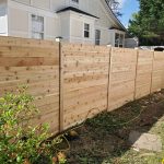 Wooden privacy fence built by Emperor Fence LLC