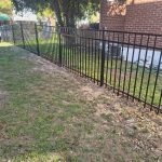 Aluminum fence built by Emperor Fence LLC