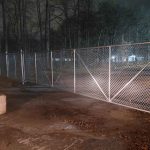 Chain link fence built by Emperor Fence LLC