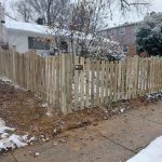 Wooden fence built by Emperor Fence LLC