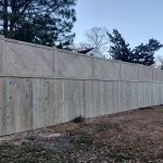Wooden fence built by Emperor Fence LLC