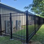 New fence installed by Emperor Fence LLC