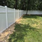 New fence installed by Emperor Fence LLC