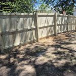 New fence installed by Emperor Fence LLC