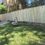 wooden fence